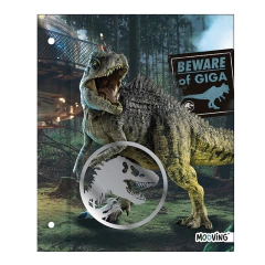 Carpeta n3 para cordon o anillos Jurassic Park
