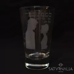 Vaso de Orgullo y Prejuicio