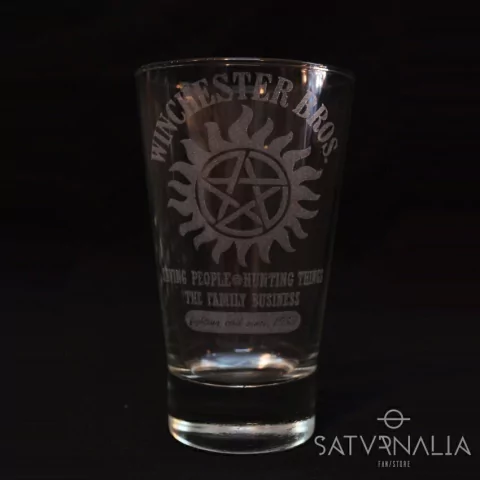 Vaso Winchester Bros de Supernatural