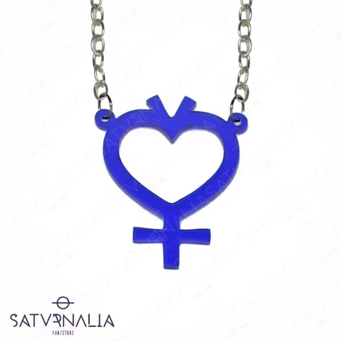 Collar símbolo Sailor Mercury - Sailor Moon