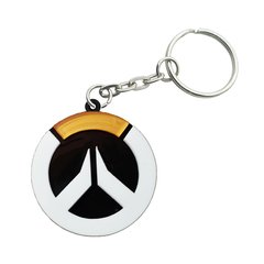 Llavero del logo de Overwatch