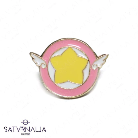 Pin de Sakura Card Captor Estrella con alitas