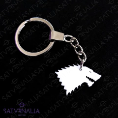 Collar/Llavero Stark blanco chico - Game of Thrones - comprar online