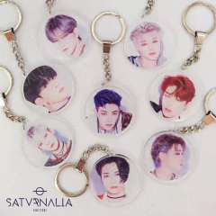 Llavero Redondo ATEEZ bias