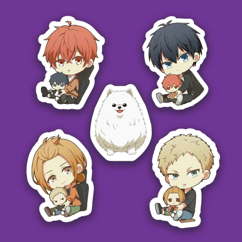 Stickers individuales Given chibis