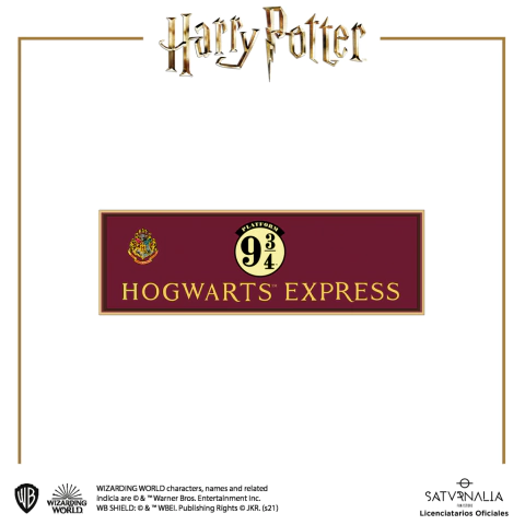 Imán decorativo Cartel Hogwarts Express - HARRY POTTER(TM) OFICIAL