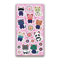 Stickers vinilicos Jujustu Michis Tokyo - Jujutsu Kaisen