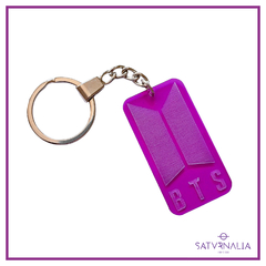 Llavero BTS violeta
