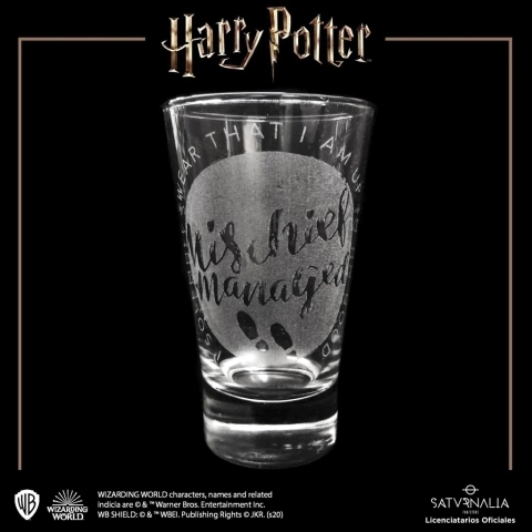 Vaso Mischief Managed - HARRY POTTER OFICIAL