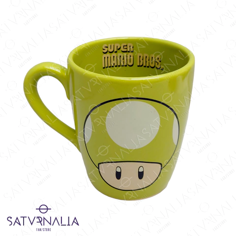 Taza Honguito verde - Super Mario Bros
