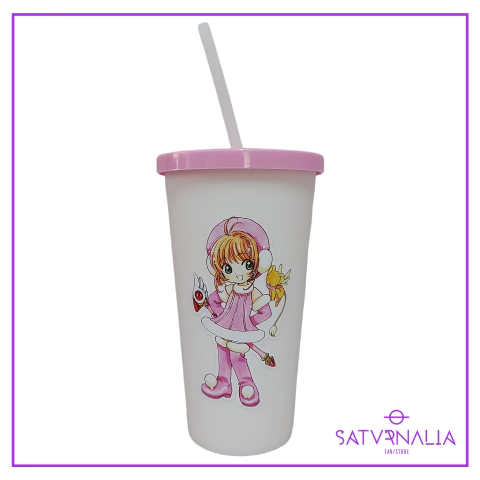 Vaso con sorbete Sakura chibi - Sakura Card Captor