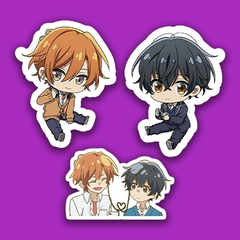 Stickers individuales Sasaki to Miyano
