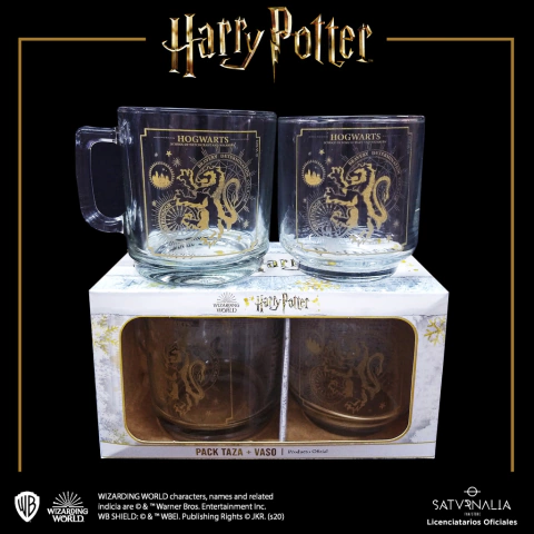 Pack taza + vaso Gryffindor Celestial Gold - HARRY POTTER(TM) OFICIAL