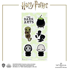Stickers Vinílicos Dark Arts Chibis - HARRY POTTER(TM) OFICIAL