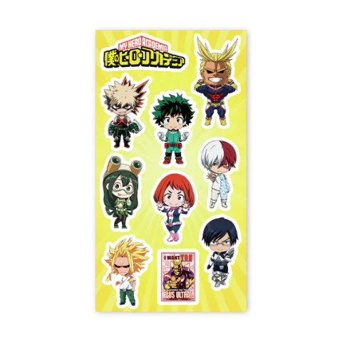 Stickers vinilicos My Hero Academia (Boku no Hero)