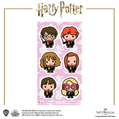 Stickers Vinílicos Chibis 01 - HARRY POTTER™ OFICIAL