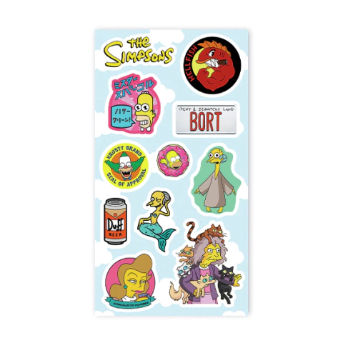 Stickers vinilicos Simpsons mod 02