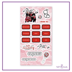 Stickers vinilicos Stray Kids