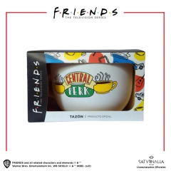 Tazón Blanco Central Perk - FRIENDS(TM) OFICIAL - tienda online