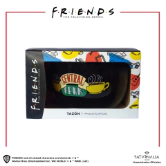 Tazón Negro Central Perk - FRIENDS(TM) OFICIAL - tienda online