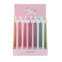 Lapiceras Mini Unicornios Pastel