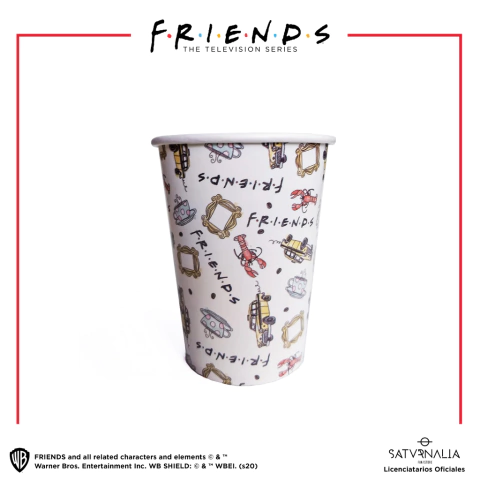 Vasos polipapel x 10 - FRIENDS(TM) OFICIAL