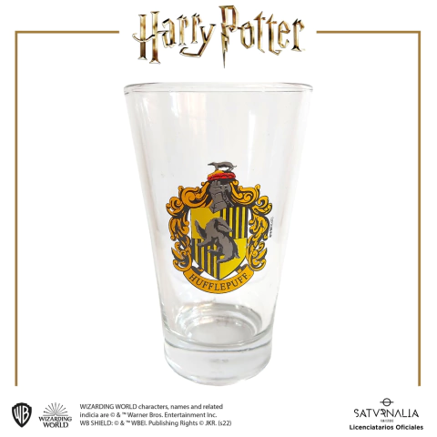 Vaso cónico escudo Hufflepuff - HARRY POTTER(TM) OFICIAL