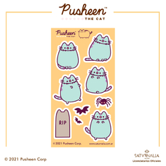 Stickers vinilicos Halloween Pusheen Zombie - PUSHEEN™ OFICIAL