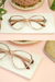 Dorothy dark brown & beige
