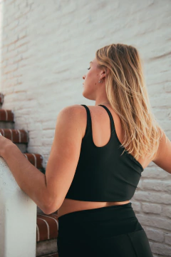 Leggings Negra Lycra Premium en internet