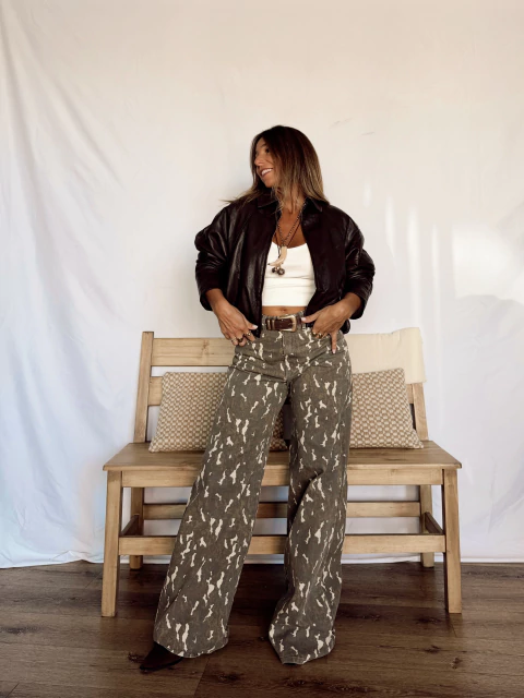 Wide leg JAZMIN (3008) - tienda online