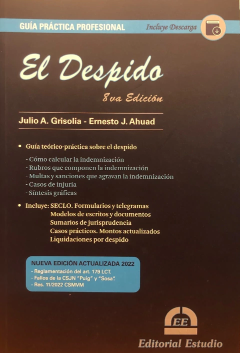 GPP EL DESPIDO Julio Armando GRISOLIA - Ernesto AHUAD