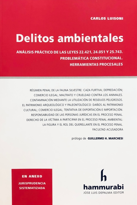 DELITOS AMBIENTALES LUISONI -