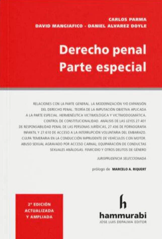 Derecho penal. Parte especial Parma -