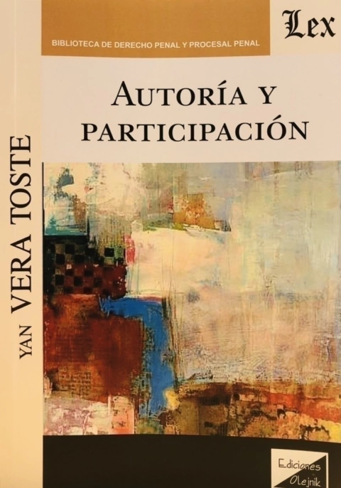 AUTORIA Y PARTICIPACION Autor : Vera Toste - Yan -