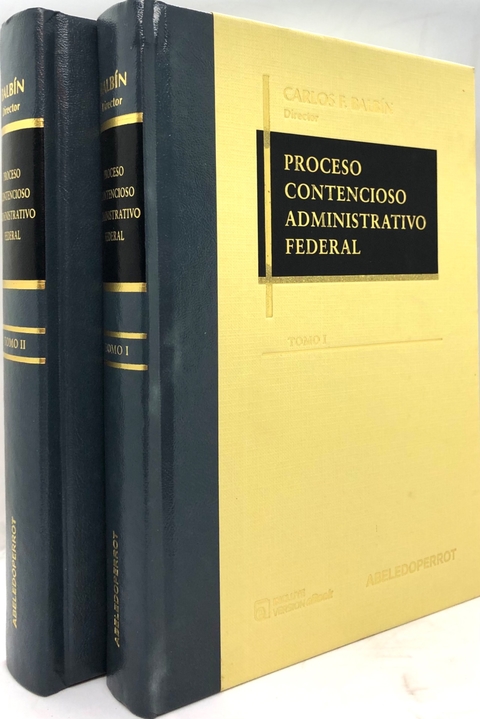 PROCESO CONTENCIOSO ADMINISTRATIVO FEDERAL - Director: Carlos F. Balbín - comprar online