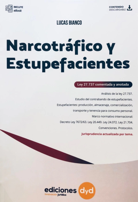 Narcotráfico Y Estupefacientes Bianco Lucas