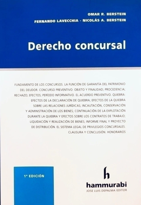 Derecho concursal Berstein -