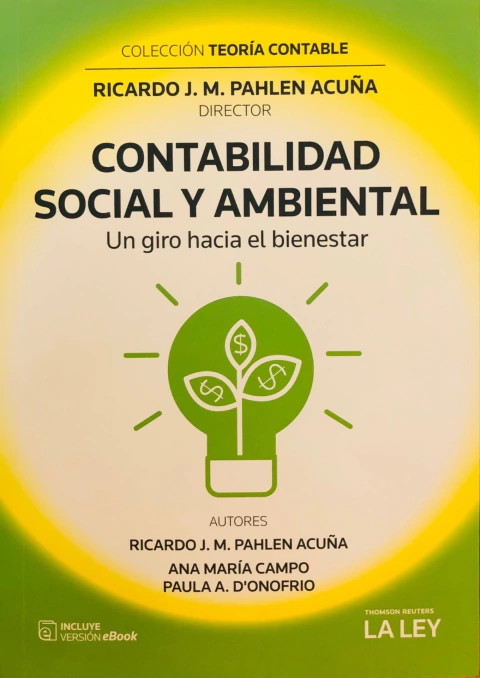 CONTABILIDAD SOCIAL Y AMBIENTAL Director: RICARDO J. M. PAHLEN ACUÑA