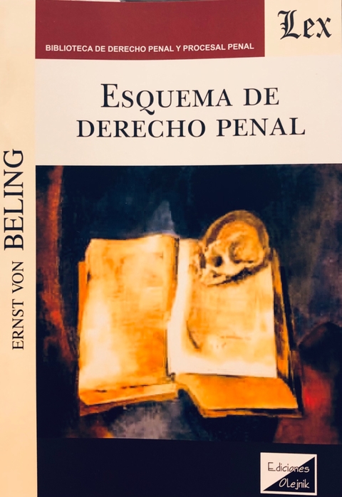 ESQUEMA DE DERECHO PENAL Autor : Beling - Ernst von -