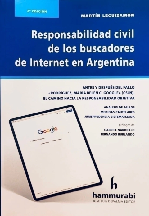 Responsabilidad civil de buscadores de Internet - Leguizamón -