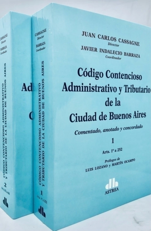 Código Contencioso Administrativo y Tributario de la Ciudad de Buenos Aires. CASSAGNE, Juan C. (Director) - BARRAZA, Javier I. (Coordinador) - comprar online
