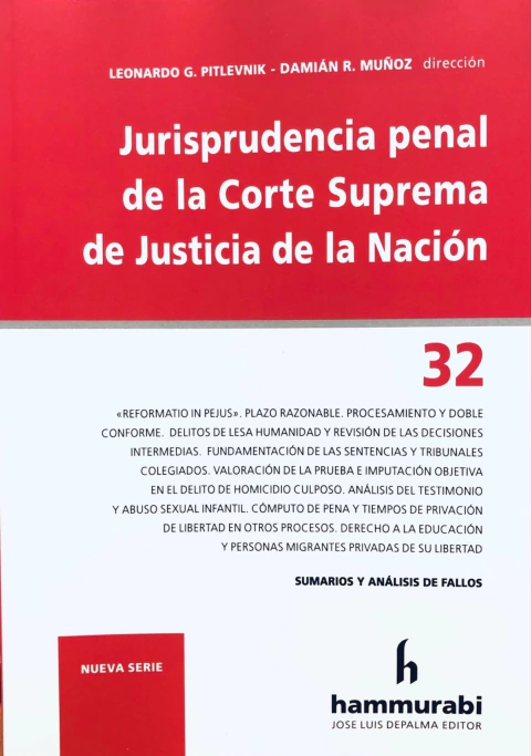 Jurisprudencia penal CSJN 32 Pitlevnik -