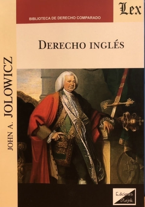 DERECHO INGLES Autor : Jolowicz - John A. -