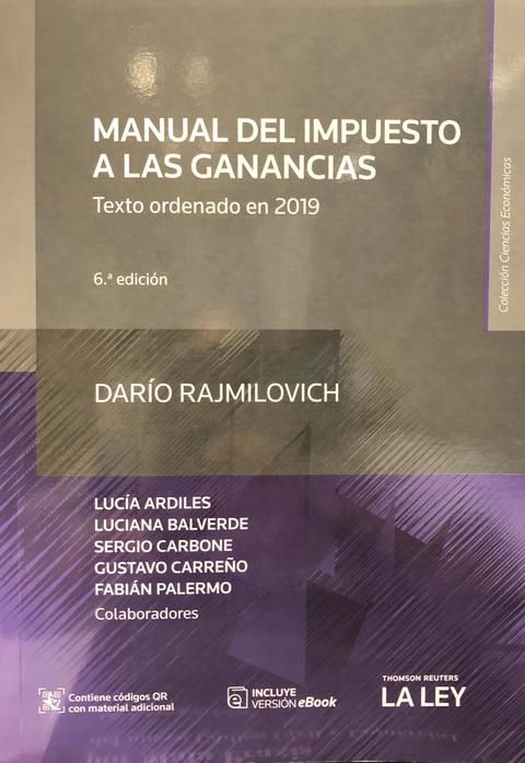 Manual de impuesto a las ganancias - Rajmilovich,D