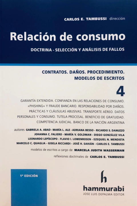Tambussi - Relación de consumo 4