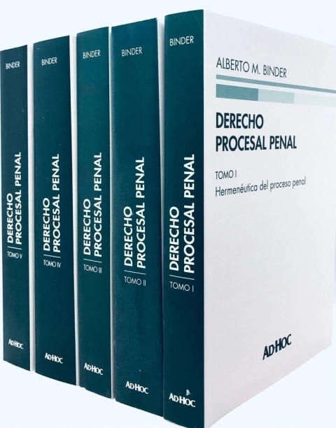Derecho procesal penal 8 tomos RUSTICA - Binder