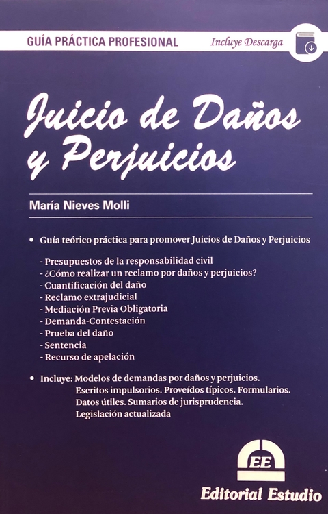 Juicio de daños y perjuicios María Nieves MOLLI