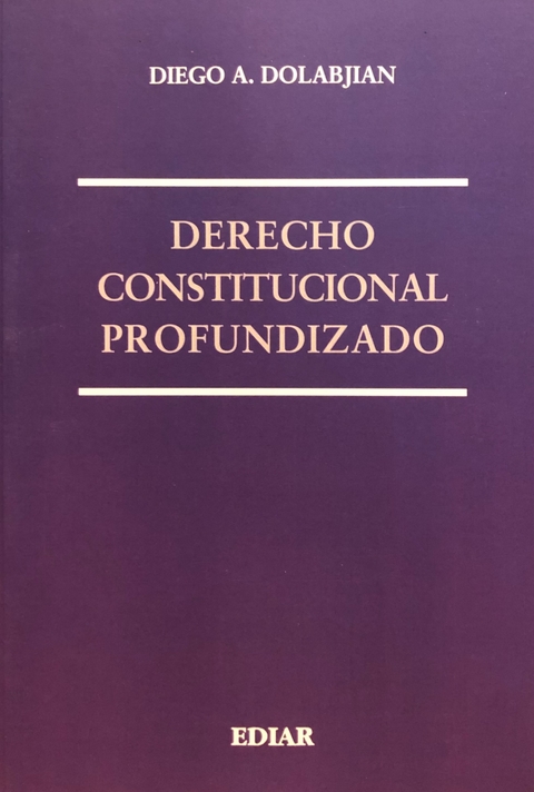 Derecho Constitucional Profundizado Dolabjian, Diego