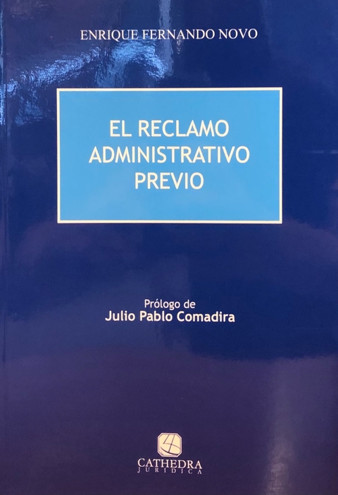 El reclamo administrativo previo- Novo, Enrique